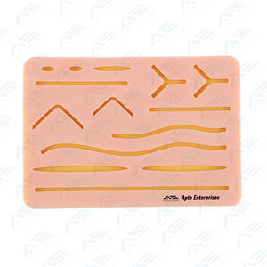 Base de instrumentos quirúrgicos Estudiantes Quirúrgico Calidad Premium Acero inoxidable Kit completo de práctica de sutura Instrumentos médicos - Product Image 6