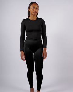 Women's <b>Long</b> <b>Sleeve</b> Yoga Workout Shirt Full Length Fitness Gym Sportswear Training <b>Top</b> - Product Image 2