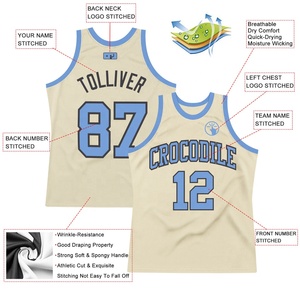 Maillot de basket-ball personnalisé en mesh à séchage rapide avec nom et numéro, débardeur uniforme d'équipe pour l'entraînement et les matchs - Product Image 2
