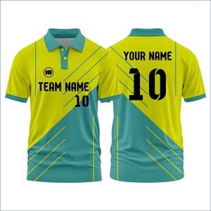 เสื้อคริกเก็ตแบบกำหนดเองปี 2026 เสื้อเจอร์ซีย์แห้งเร็ว ระบายอากาศได้ดี ชุดกีฬาซับลิเมชั่น ขายส่งจากโรงงานโดยตรง - Product Image 1