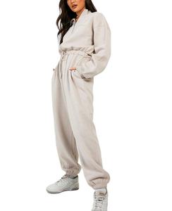 Conjuntos Deportivos de Invierno al por Mayor, Conjuntos de Sudadera para Mujer, Algodón, Proveedor, Ropa Deportiva Lisa, Chándales para Mujer - Product Image 3