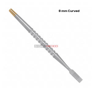 Cincel Óseo Dental Premium, Punta Recta o Curva, Instrumento Quirúrgico Autoclavable, Herramienta Reutilizable Oral Maxilofacial - Product Image 5