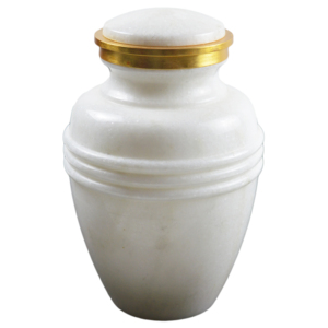 Urnes funéraires de style américain en pierre robuste avec perles circulaires en laiton de qualité supérieure, mettant en valeur un savoir-faire supérieur, urnes commémoratives - Product Image 4