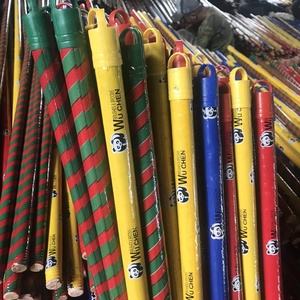 Manche en bois d'eucalyptus de l'inde, manche en bois du Vietnam/bâtons de vadrouille/balai en bois recouvert de PVC - Product Image 5