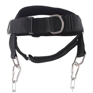 Arnés de Cuello de Nailon Rosa con Cadena de Metal Ajustable para Entrenamiento de Boxeo, Equipo de Protección - Product Image 5