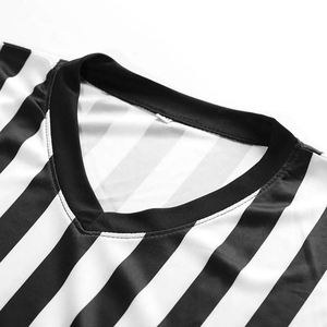 Camisetas de Árbitro de Fútbol Populares, Ajustadas, de Secado Rápido, 100% Algodón, Tejido de 260 Gramos, Manga Corta, para Adultos, Venta al Por Mayor - Product Image 3