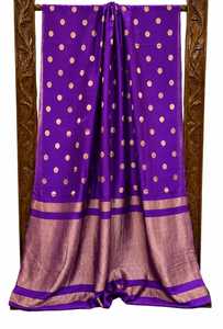 Saris en soie brodée Banarasi de créateurs haut de gamme pour les détaillants de vêtements ethniques - Product Image 4