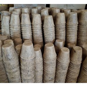 Eco Friendly Coir Nursery Pot Natural Coconut Fiber Plant <b>Container</b> for Sustainable Gardening and Plant Propagation - Product Image 5