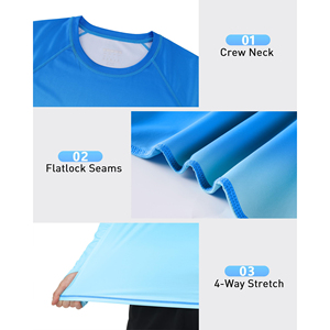 Camisa de pesca de diseño personalizado para hombre, protección solar, manga larga, ropa deportiva para exteriores, para pesca y deportes acuáticos. - Product Image 3