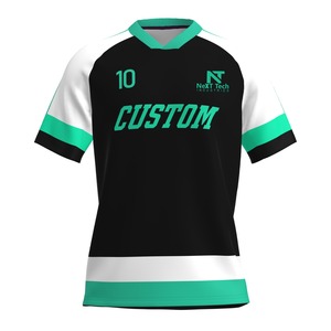 Ropa Deportiva Cómoda, Uniforme de Fútbol para Hombre, 100% Poliéster, Uniforme de Fútbol Personalizado para Hombre - Product Image 5