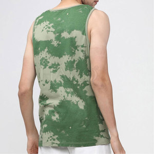 เสื้อกล้ามผู้ชายสีพื้นคุณภาพสูง ทรงหลวม ใส่สบาย เหมาะสำหรับออกกำลังกาย ใส่ลำลองที่บ้านและใส่เดินเล่น - Product Image 3