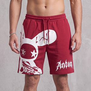 Pantalones Cortos Deportivos para Hombre, Diseño Nuevo, Logotipo Personalizado, Transpirables, Ecológicos, de Secado Rápido, Estilo Casual, Estilo Urbano, con Cordón Ajustable, 100% - Product Image 4