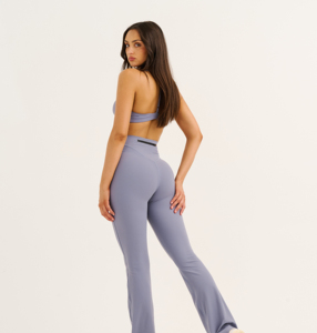 High Waist Women's Yoga Leggings Soft Side Flap Pocket Fitness Sports Yoga Pants Lift <b>Hips</b> & Slim Running Skin-Friendly - Product Image 4