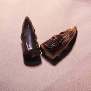 Custom High Quality Polished Animal Buffalo Horn <b>Toggles</b> Handmade Eco-Friendly Natural Color Mix Art Collectible Garment - Product Image 6