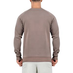 เสื้อฮู้ดผู้ชายผ้าฟลีซ สกรีนโลโก้ได้ สไตล์ลำลอง สตรีทแวร์ ทรงหลวม แฟชั่นคนเมือง ขายส่ง OEM เสื้อกันหนาว - Product Image 6