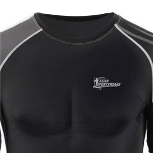 OEM Service Custom Design Rash Guard Personalized Brand Logo Performance Swimwear for Club Teams Spandex/Polyester Full Sleeve - Product Image 4