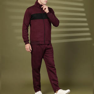 Nouveaux ensembles de survêtements pour hommes en coton et polyester, en molleton, pour le sport, le jogging, décontractés et respirants - Product Image 2