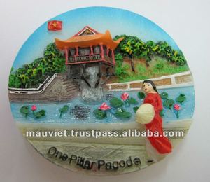 Poupées de mariage vietnamiennes Figurine en polyrésine artificielle pour amour Style maison cadeau décoratif modèle modèle pour aimant de réfrigérateur - Product Image 2