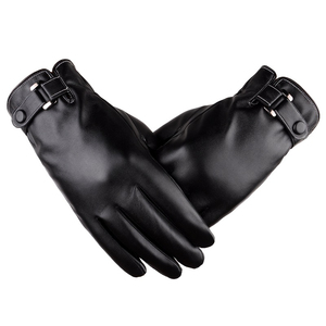 Guantes Clásicos de Vestir de Cuero Marrón Oscuro – Diseño Sofisticado con Costuras en Contraste – Prenda de Cuero Genuino de Tacto Suave - Product Image 5