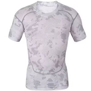 Camiseta de Compresión de Secado Rápido para Hombre con Logotipo Personalizado 2026, Camiseta de Compresión Sublimada para Entrenamiento de MMA, NO GI Grappling Jiu Jitsu BJJ - Product Image 1