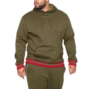 Conjunto Deportivo de Invierno, Chaqueta Bordada Personalizada, Sudadera con Capucha de Algodón, Conjunto de Dos Piezas para Hombre, Estilo Nuevo - Product Image 6
