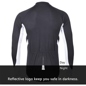 Camiseta Deportiva de Compresión para Hombre, Ligera, Transpirable, Elástica, de Poliéster Suave, Manga Larga, Secado Rápido, Ecológica, Antibacteriana - Product Image 5