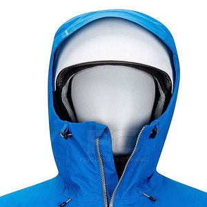 Nouvelles Vestes Coupe-Vent Homme à Capuche Style 2026 Couleur Personnalisée Poches Zippées Vente en Gros Faible MOQ Respirantes Écologiques - Product Image 5