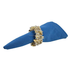 Anillo para servilletas de madera de diseño antiguo, soporte de tela de varios colores para decoración de mesa de comedor, diseño de Hotel y vacaciones - Product Image 6