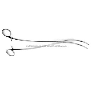 Pince de résection antérieure WPS Foss 11,5 pouces, forme en S, mâchoires lisses, forceps chirurgical ophtalmique à verrouillage à cliquet manuel - Product Image 5