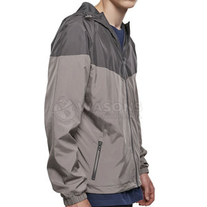 Chaqueta Cortavientos con Capucha para Invierno, Uso Diario Informal, Diseño Ligero y Transpirable, Ajuste Cómodo, Ideal para un Estilo de Vida Urbano - Product Image 2