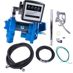 Pompa di Trasferimento Carburante Portatile 12V 20GPM per Benzina e Diesel - Product Image 6