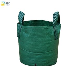 Sac de culture tissé en PEHD de haute qualité 35L, stabilisé aux UV, robuste, avec 2 poignées pour pépinière et horticulture - Product Image 3