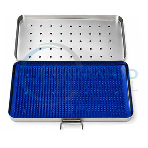 Ensemble d'instruments de microchirurgie certifiés CE, kit microchirurgical en acier inoxydable, outils de chirurgie générale réutilisables - Product Image 3