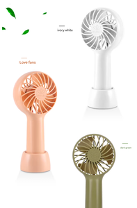 Ventilador de Mano HADATA F8, Ventilador Portátil Silencioso, Mini Ventilador de Bolsillo Recargable por USB para Estudiantes - Product Image 4