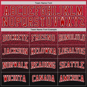 Sudadera con Capucha Roja y Negra Personalizada para Hombre, Nombre del Equipo, Número, Impresión por Sublimación, Bolsillo Delantero, Corte Regular, Ropa Casual de Otoño - Product Image 4