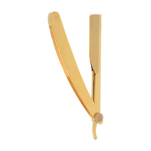Navaja de afeitar profesional de acero inoxidable de calidad superior, corte recto, hecha a medida, al mejor precio, herramientas para afeitar el cabello. - Product Image 1
