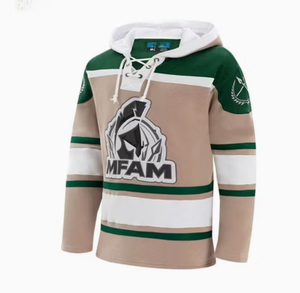 Sudaderas de Hockey con Cuello de Cordones, Sudaderas con Logotipo Personalizado, Sudaderas de Hockey Sublimadas - Product Image 2