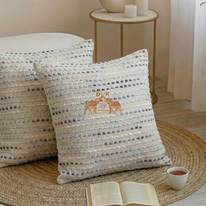 Fundas de Cojín de Algodón Tejidas a Mano, Personalizables, Estilo Bohemio, con Mechones, para Decoración del Hogar, para Sofá - Product Image 3