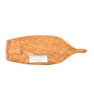 Hot Selling 2026 Eco-Friendly Hand-painted Epoxy Resin Blue Ocean Wood Coaster <b>Set</b> for Kitchenware From Vietnam Manufacturer - Product Image 5