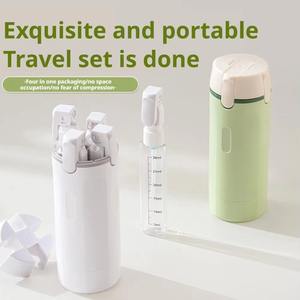 Dropshipping Shopify Fulfillment Agent 2026 Portable 4 in 1 Travel Leakproof <b>Container</b> For <b>Perfume</b> Shampoo Conditioner - Product Image 3