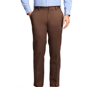 Pantalones de Oficina Lisos al por Mayor para Hombre, de Algodón y Poliéster, Estilo Casual, de Fábrica, para Venta, Estilo OEM - Product Image 5
