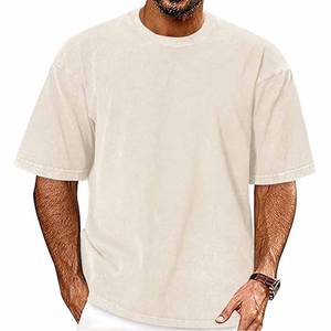 Camiseta de hombre con cuello redondo, diseño moderno, corte ajustado, camisetas sólidas para hombre, camisetas de manga corta para hombre, subidas por Dress Sports - Product Image 1