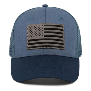 Gorra Trucker de Camuflaje con Parche de Bandera Americana, Ajustable, con Malla Trasera, Unisex, para Adultos, Estilo Casual, de 6 Paneles, para Exteriores - Product Image 5
