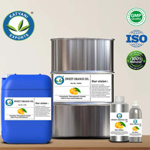 Aceite Esencial de Naranja Dulce Natural a Granel, Prensado en Frío, Fabricante de Aceite Cítrico de la India, Proveedor Exportador para Aromaterapia - Product Image 2
