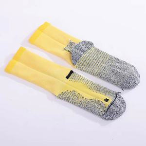 Échantillon gratuit Logo personnalisé Vente en gros Randonnée Marche Chaussettes épaisses antidérapantes en coton pour l'équitation et le trekking - Product Image 4