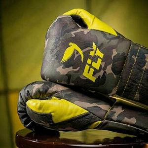 Guantes de Boxeo MMA Profesionales Personalizados de Primera Calidad, Cuero Vacuno Genuino de Alta Calidad para Entrenamiento de Boxeo y Gimnasio, Unisex - Product Image 1