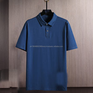 Camiseta Polo de Marca para Hombre, Diseño Personalizado con Logotipo OEM, Algodón Puro, Estilo Moderno, Manga Corta, Holgada, Tendencia de Verano - Product Image 4