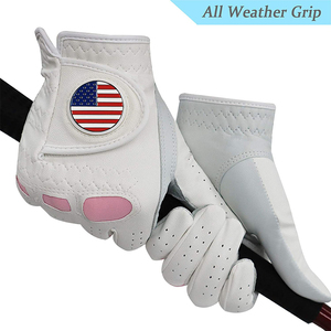 Wholesale <b>Pro</b> Golf Gloves Men Genuine Leather Cabretta Non-Slip Strong Grip Lightweight Left Hand Comfort Fit Sports Outdoor - Product Image 4