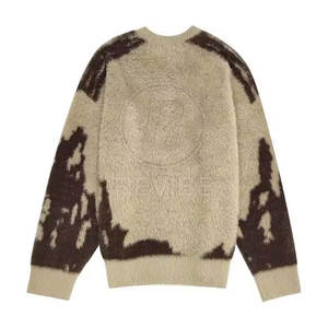 Pull en mohair au design moderne, tricot flexible, pull en mohair de qualité supérieure, pull en mohair pour homme pour l'hiver, en vente - Product Image 2