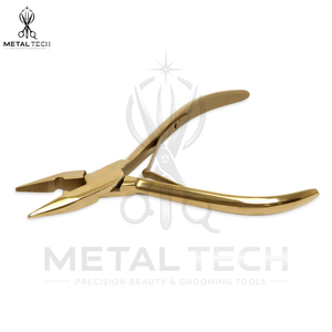 Nouvel Arrivage – Kit d'Outils pour Extensions de Cheveux en Gros, Fabriqué Directement en Usine, Étui Vert, Pinces Plaquées Or, Ciseaux Rasoirs, Aiguilles et Kit de Boucles - Product Image 4